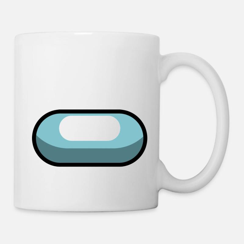 Sus, Verdächtiger Astronaut - Tasse - Weiß