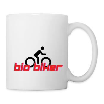 Biobiker - Tasse - Weiß - Rechts