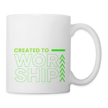 Created to Worship - Mug - white - Right