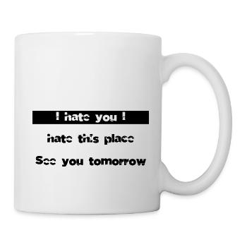 lifting coach extreme sports power lifting - Tasse - Weiß - Rechts