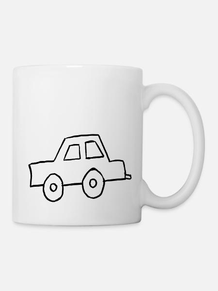 Car - Mug - white