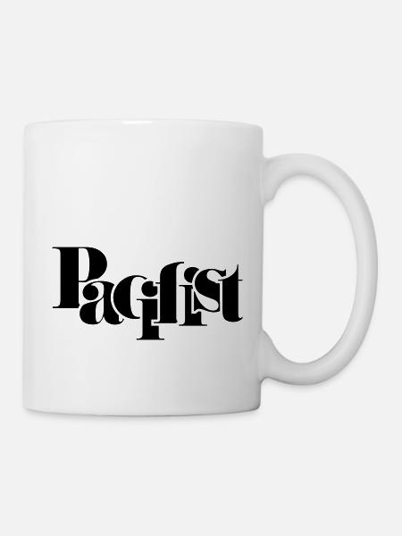 Pacifiste - Mug blanc - blanc