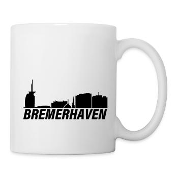 Fischtown Bremerhaven Skyline 2 - Tasse - Weiß - Rechts