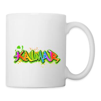 Kalmar Sweden Sverige Graffiti - Mug - white - Right