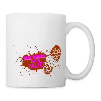 Girl in Mud - Mug blanc - blanc - Droite