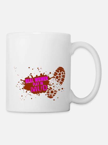 Girl in Mud - Mug blanc - blanc