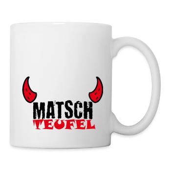 Muddy run shirt Teamshirt Matsch mud Lauf Schlamm - Tasse - Weiß - Rechts