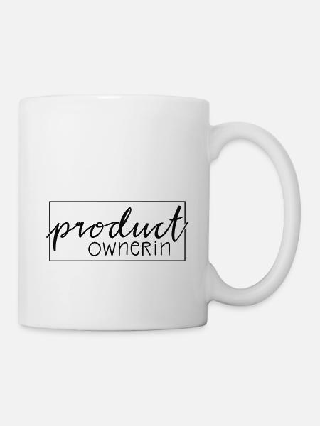 Product Ownerin - Tasse - Weiß