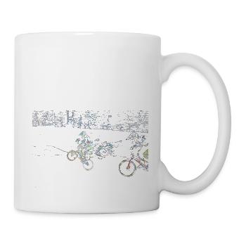 bmx - Mug blanc - blanc - Droite