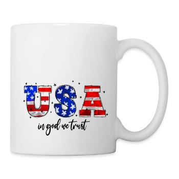 USA In God We Trust - Mug - white - Right