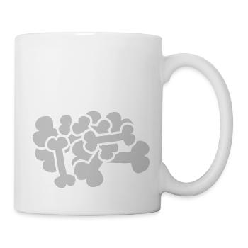Design of large bone clusters - Mug - white - Right
