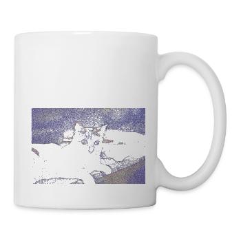 cat cat pet cat - Mug - white - Right