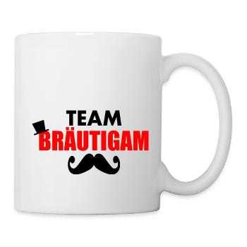 Team bräutigam - Tasse - Weiß - Rechts