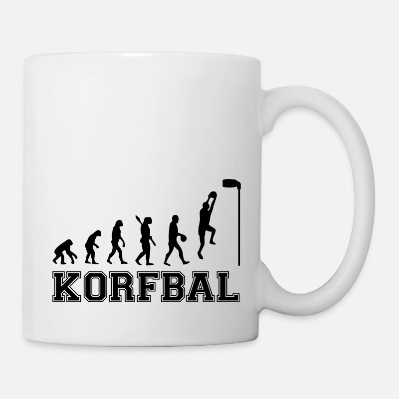 evolution korfball2 0 - Mug - white