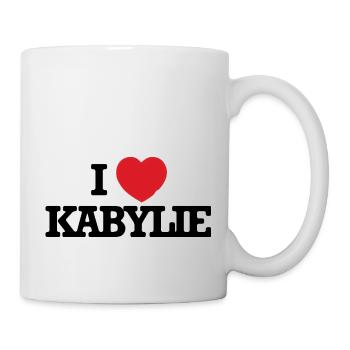 I love Kabylie - Mug blanc - blanc - Droite