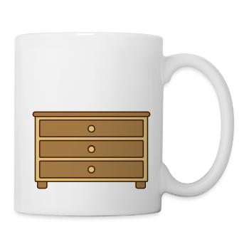 Drawers Chest of Drawer Furniture Design - Mug - white - Right