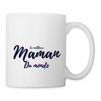 La meilleure maman du monde - Mug blanc - blanc - Droite