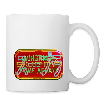 Arizona License Plate Supra Mk3 Edition - Mug blanc - blanc - Droite
