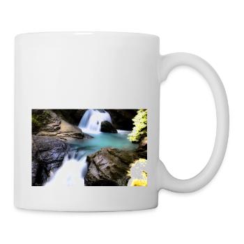 Keiner Wasserfall - Tasse - Weiß - Rechts