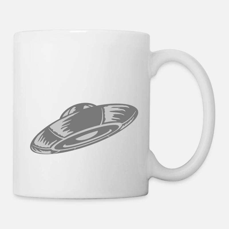 Mystère de l’objet volant non identifié - Mug blanc - blanc