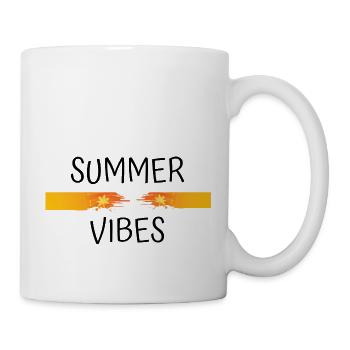 summer vibes - Mug - white - Right