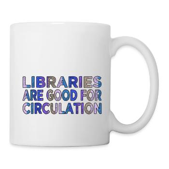 drôle d’art typographie amour inspirant - Mug blanc - blanc - Droite