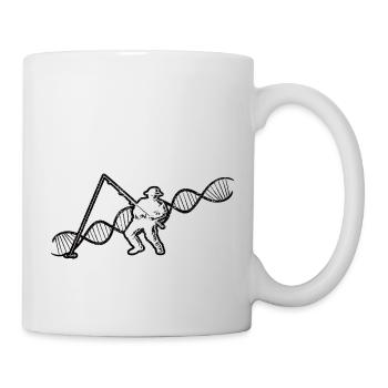Fishing Fishing Fishing Hooks Angler - Mug - white - Right
