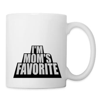 I m mom s - Tasse - Weiß - Rechts