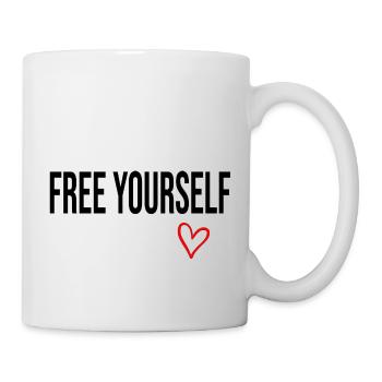 Befreien Sie sich von einem niedlichen Angebot - Tasse - Weiß - Rechts