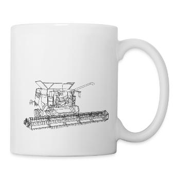 Combine Harvester Agriculture Machinery Builders - Mug - white - Right