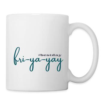 Freitag - Tasse - Weiß - Rechts