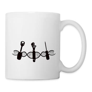Artisan Mécanicien Artisan Tournevis - Mug blanc - blanc - Droite