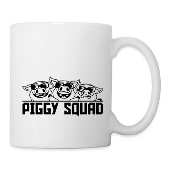 Amis Pig Piggy Squad - Mug blanc - blanc - Droite