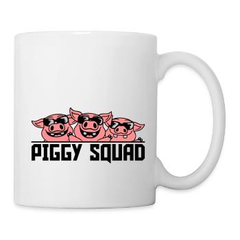 Escouade Crew Pig Piggy - Mug blanc - blanc - Droite