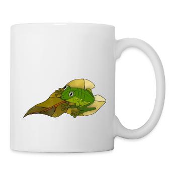 Grenouille - Mug blanc - blanc - Droite
