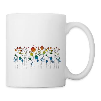 Flowers - Mug - white - Right