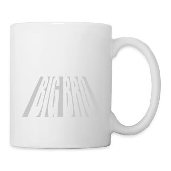 Perspective Big Bro Logo - Mug blanc - blanc - Droite