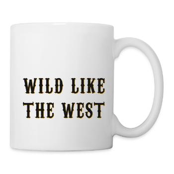 Wild like the west - Mug - white - Right