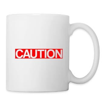 Caution I'm Currently Unsupervised 3 - Tasse - Weiß - Rechts