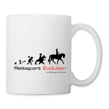 Reitsport Evolution - Tasse - Weiß - Rechts