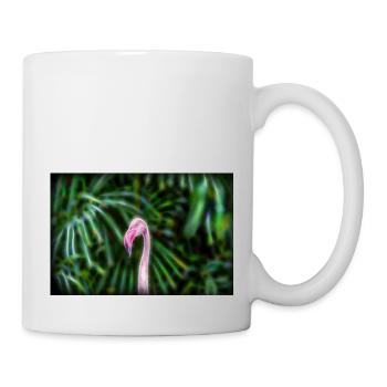 Fractalius Flamingo - Mug blanc - blanc - Droite