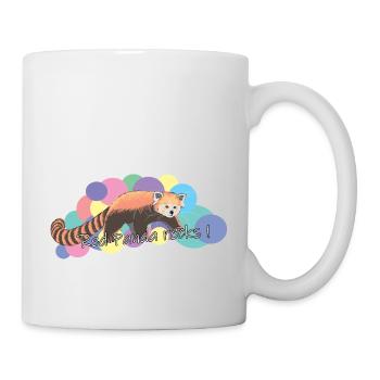 Panda roux - Mug blanc - blanc - Droite