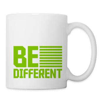 Be different Logo Design - Mug - white - Right
