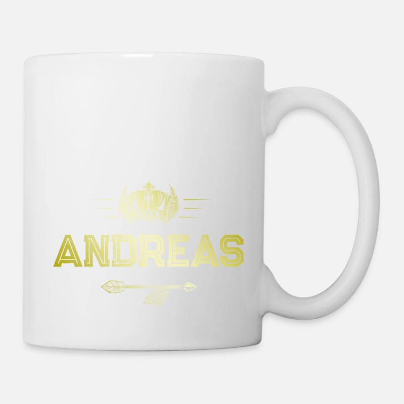 Andreas - Tasse - Weiß
