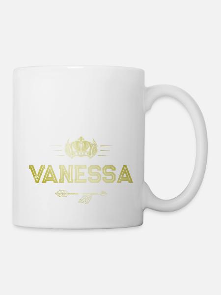 Vanessa - Tasse - Weiß