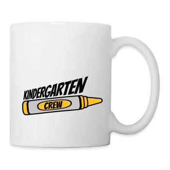 Kindergarten Crew Wax Crayon Team - Mug - white - Right