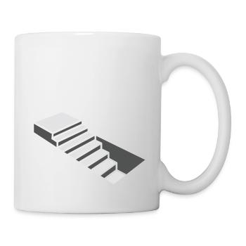 Ladder Illusion - Tasse - Weiß - Rechts