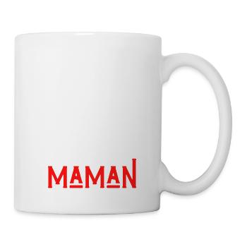 désolé les filles mon cœur est à maman - Mug blanc - blanc - Droite