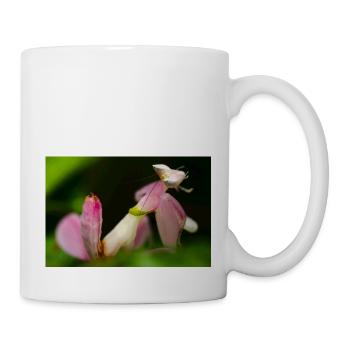 Pink Hymenopus coronatus nymphe - Mug - white - Right
