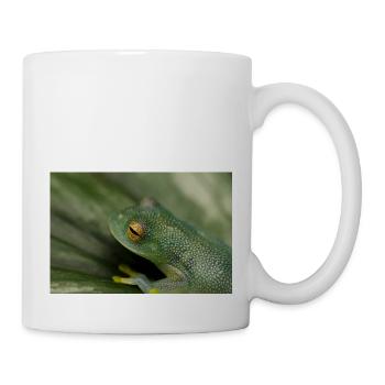 Cochranella granulosa - grenouille de verre, grenouille arboricole - Mug blanc - blanc - Droite